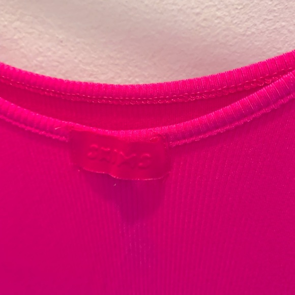 Skims|NWT|Hot Pink|Soft Lounge Long Slip Dress *FREE Alo Canvas Tote* Size - M - Picture 3 of 5